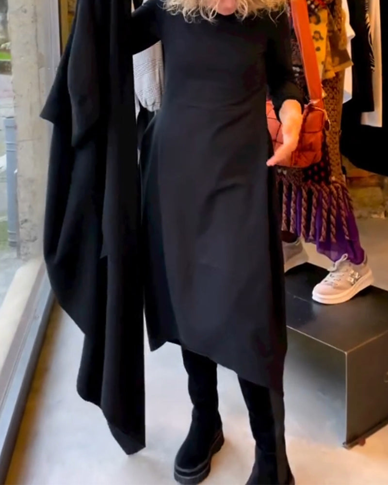 ALINA™ - Chic Midi Dress