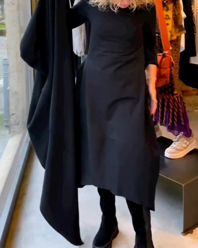 ALINA™ - Chic Midi Dress