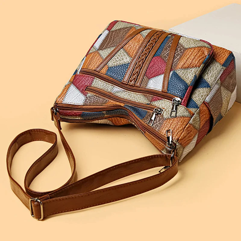 ROSELINE™ – Chic Vintage Leather Bag